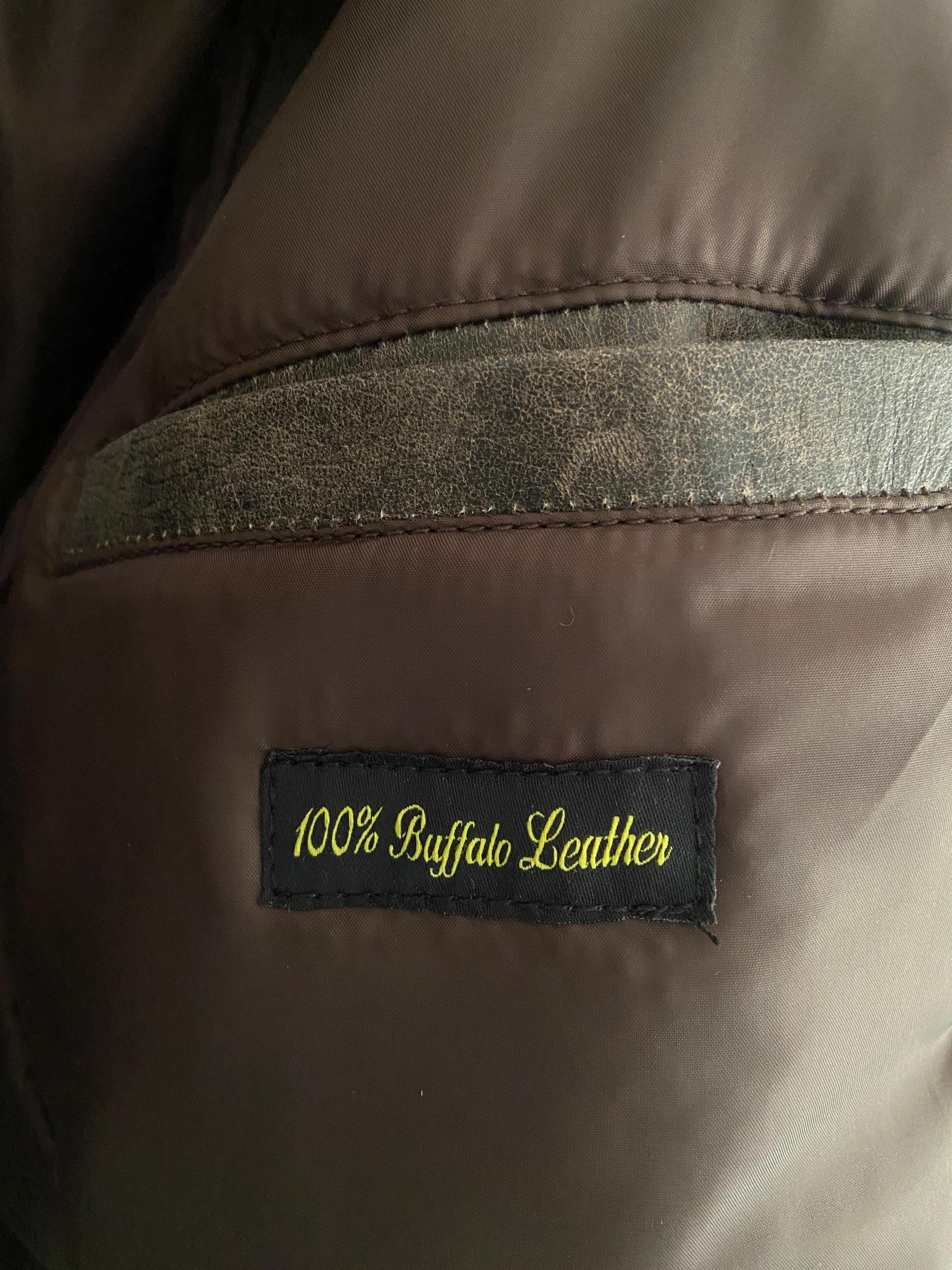 Women’s Brown Leather Bomber Jacket – High Collar Vintage Style